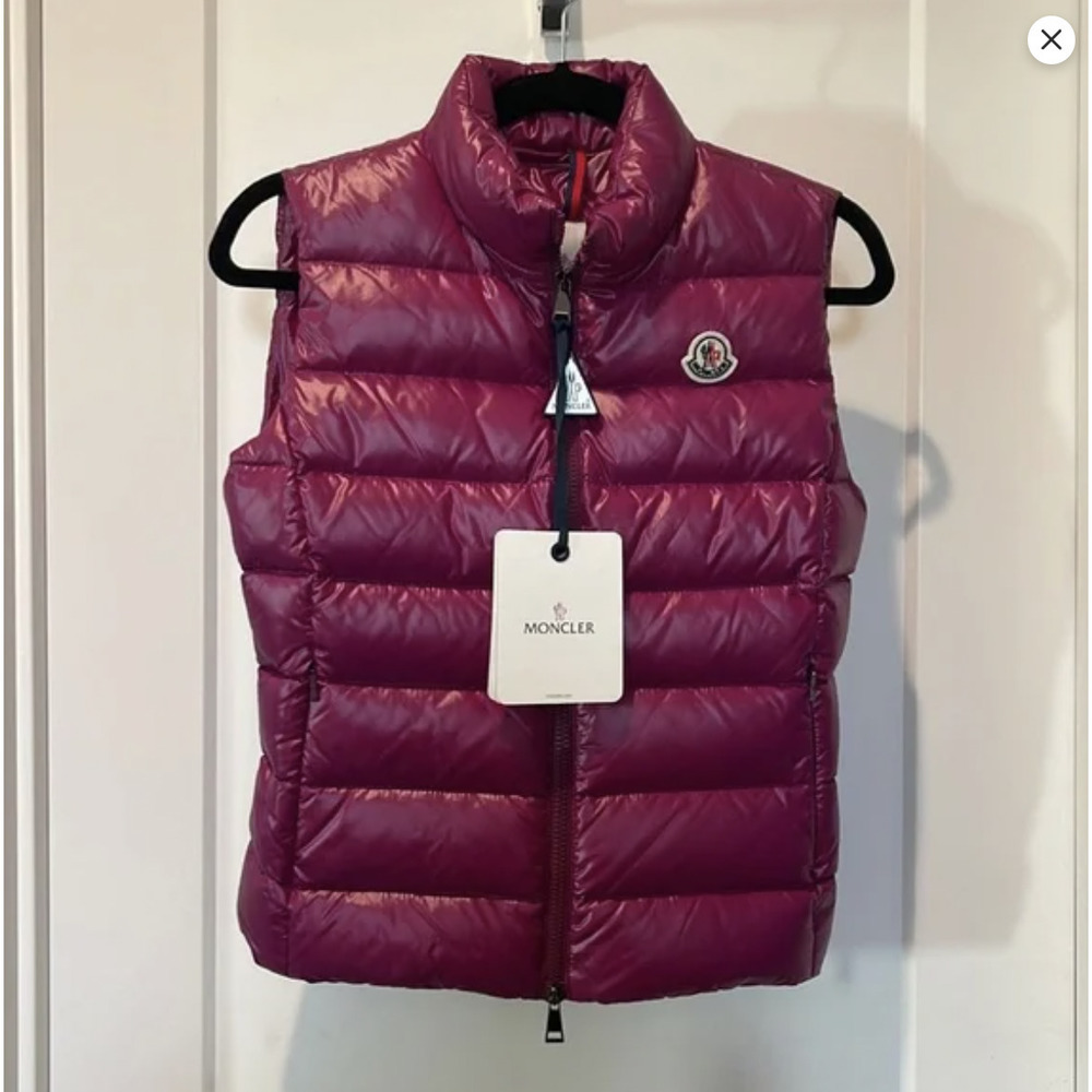 NWT Moncler Ghany Vest Size 0